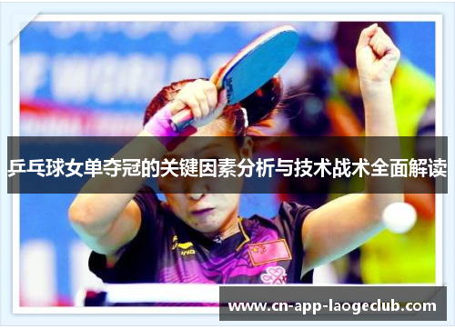 乒乓球女单夺冠的关键因素分析与技术战术全面解读